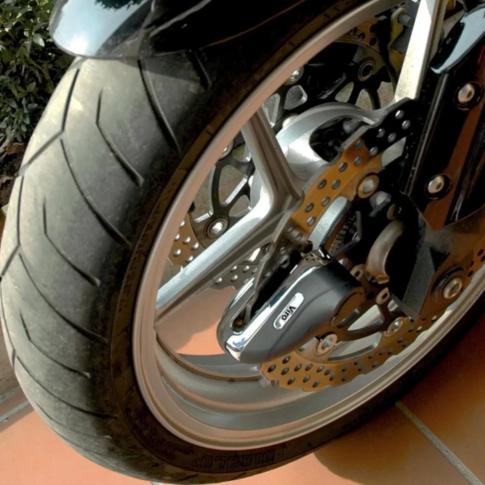 VİRO HAMMER - 10mm Disk kilidi. Ekstra dayanıklı, scooterlar ve motorsikletler için uygundur. KIRILMAZ - KESİLMEZ