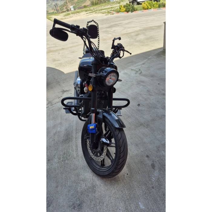 Viro Shark - Ekstra dayanıklı, motosikletler için uygun, 5.5mm KIRILMAZ - KESİLMEZ disk kilidi