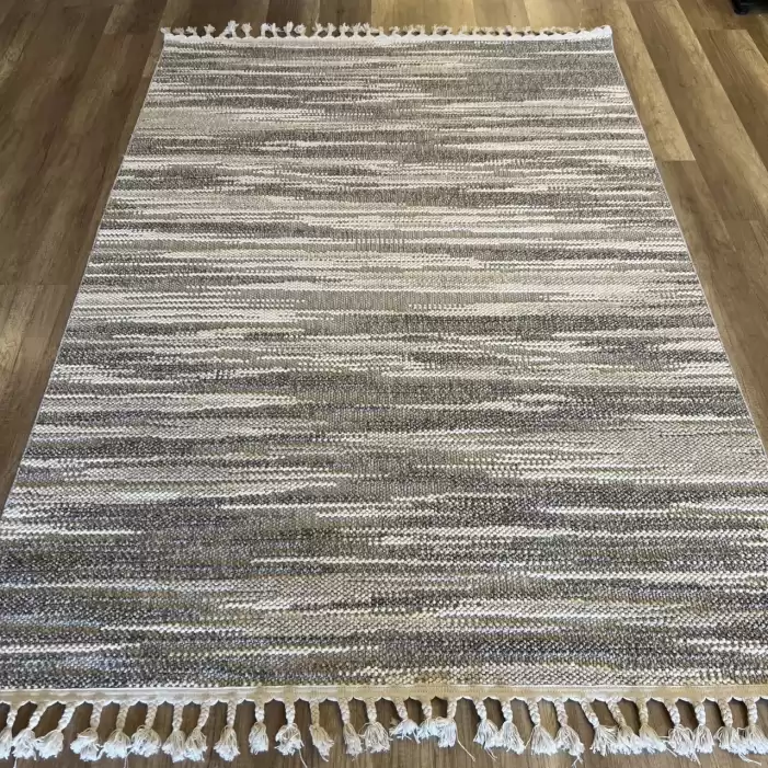 Hoom Rugs Carina 8340 G Beyaz Gri İskandinav Modern Halı