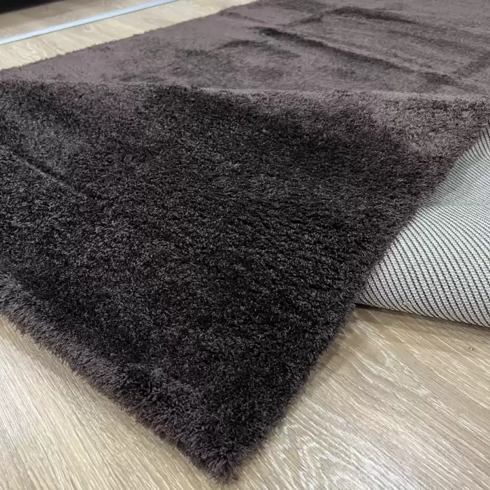 Hoom Rugs Shaggy 1006 Kahve Modern Shaggy Halı