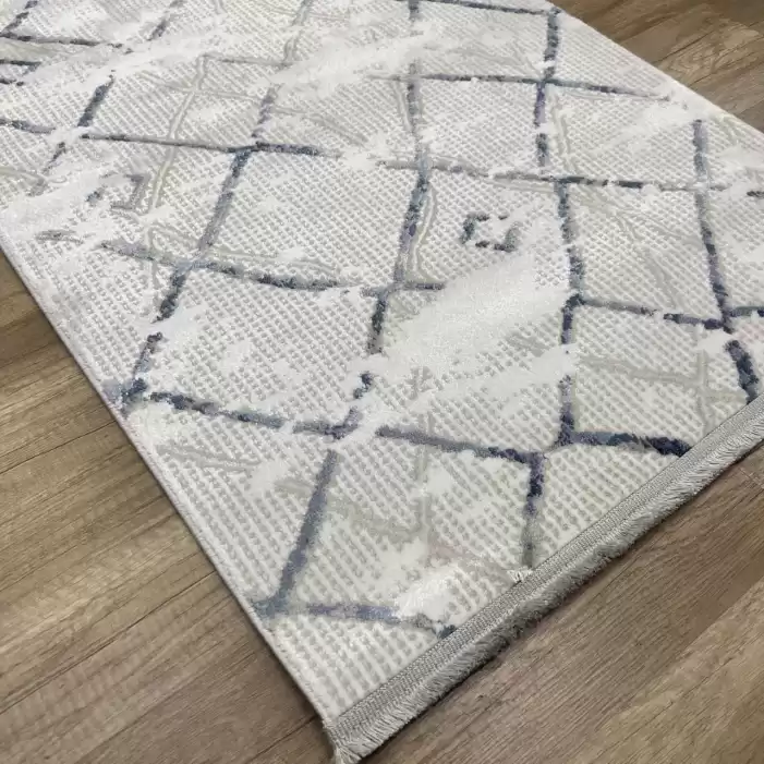 Luxess Halı Moda 1043 Mavi Modern Halı