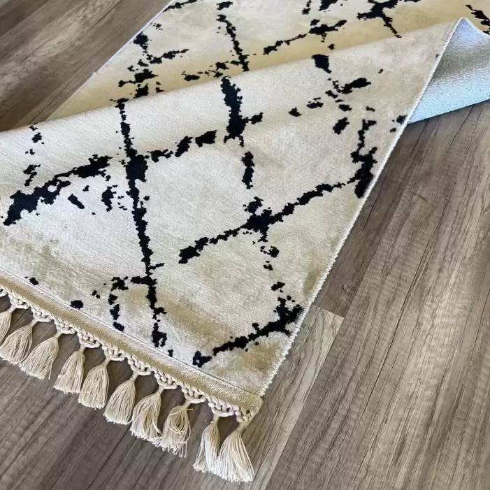Luxess Halı Pera 1051 Gold Makinada Yıkanabilen Kilim