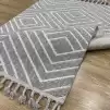Hoom Rugs Carina 8360 G Beyaz Gri İskandinav Modern Halı