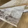 Hoom Rugs Carino EN07 Krem Yüksek Kalite Modern Saçaklı Vizon Bej Salon Halısı