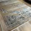 Hoom Rugs Exclusive Miami 62111/075 Antrasit Gold Modern Salon Halısı