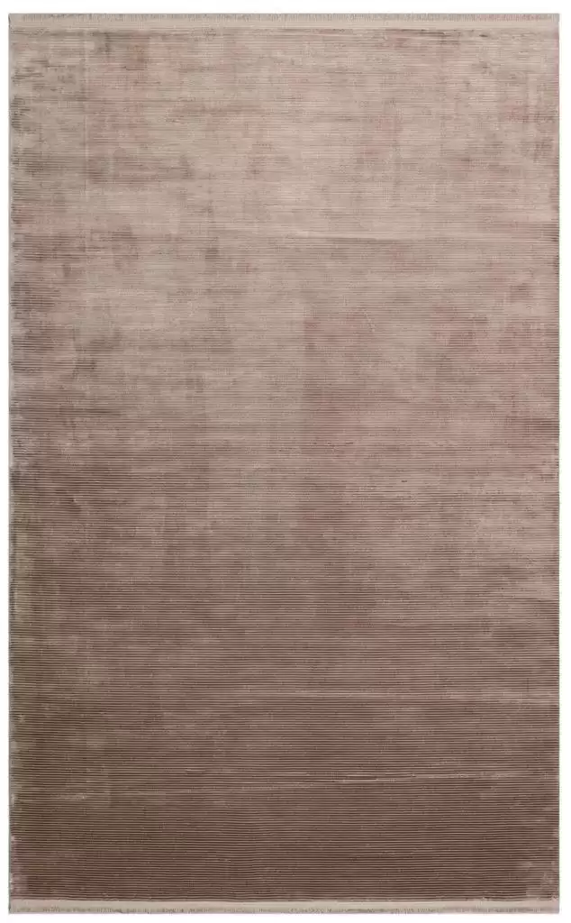 Eko Halı Cordoba Plain DB Plain Dark Vizon Parlak Yüksek Alçak Dokulu Modern Makine Halısı