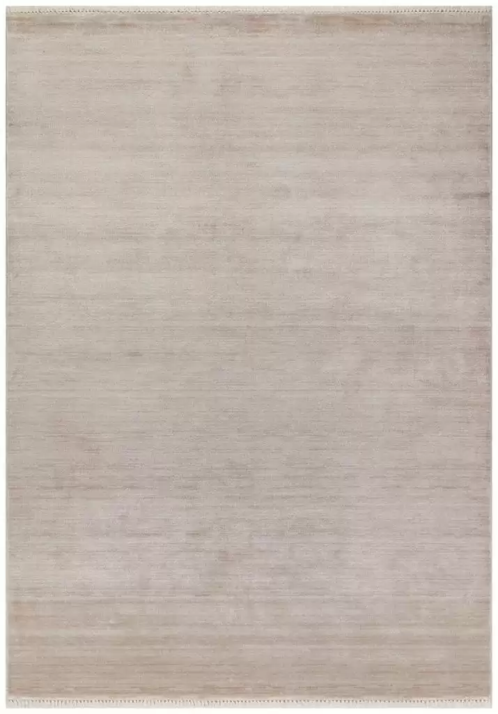 Hoom Rugs York 202 Krem Tek Renk Desensiz Modern Salon Halısı