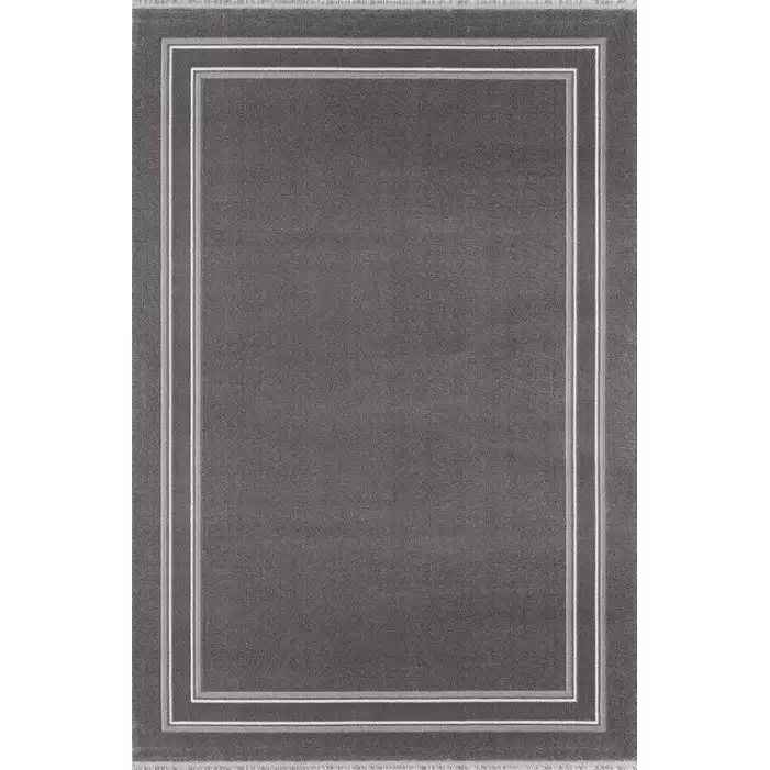 Artemis Halı Combo 5004 D Antrasit Gri Modern Salon Halısı