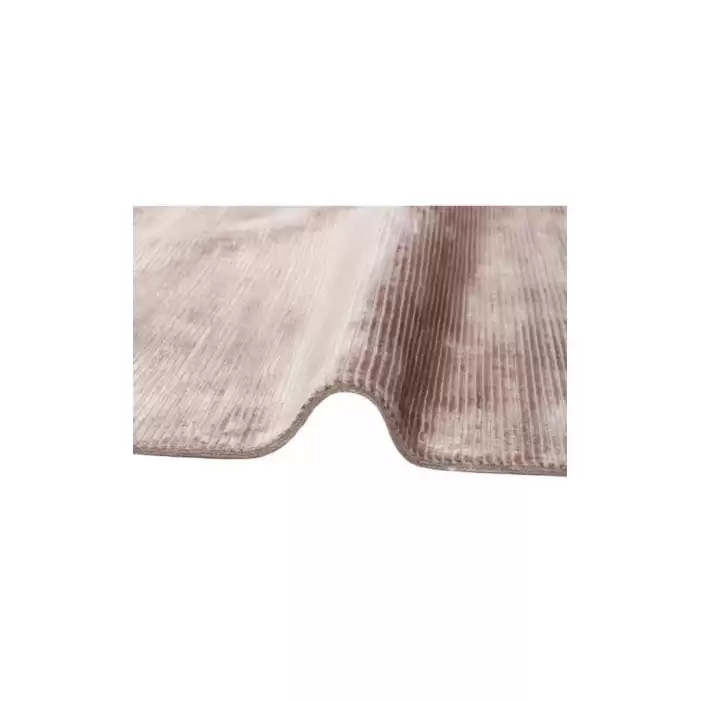 Eko Halı Cordoba Plain DB Plain Dark Vizon Parlak Yüksek Alçak Dokulu Modern Makine Halısı