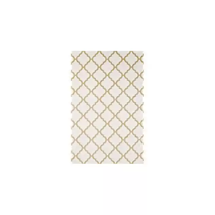 Sanat Halı Antre 5663 Krem Gold Modern Salon Halısı