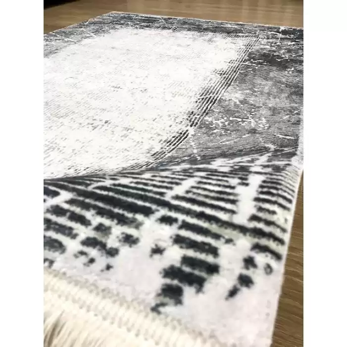 Hoom Rugs Howen 323 Antrasit Modern Salon Halısı
