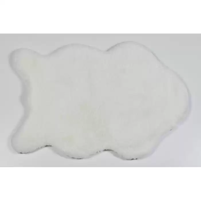 Hoom Rugs Rabbit Fur Pearl White Dekoratif Suni Post