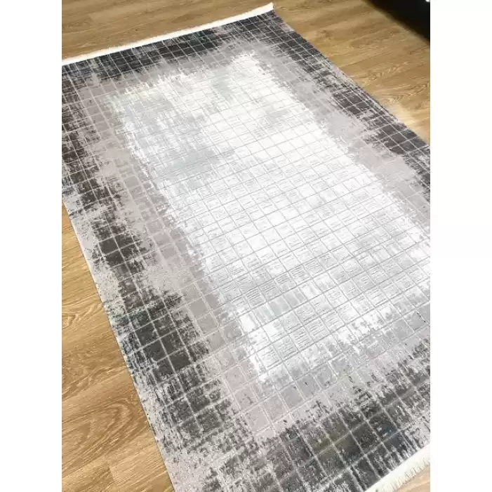 Hoom Rugs Napoli 415 Bej Gri Modern Salon Halısı