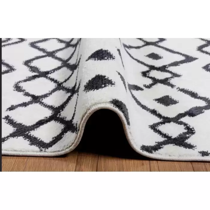 Hoom Rugs Scandinav 809 Beyaz Modern Salon Halısı