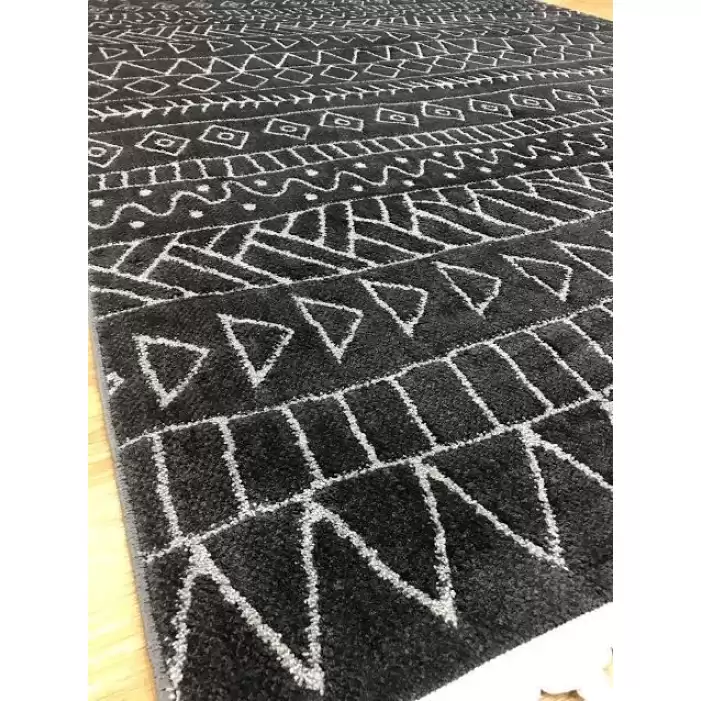 Hoom Rugs Viking 1601 Antrasit Modern Halı