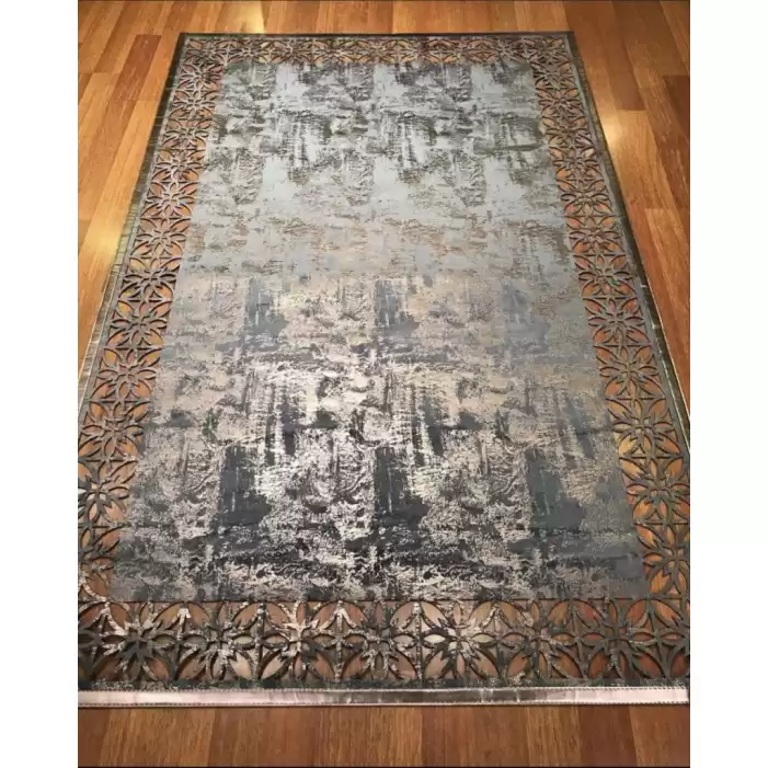 Hoom Rugs Deri Halı 03 M.Bronze Dekoratif Deri Halı