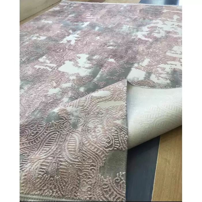 İpek Halı Blossom Serisi 13503 Pembe Salon Halısı