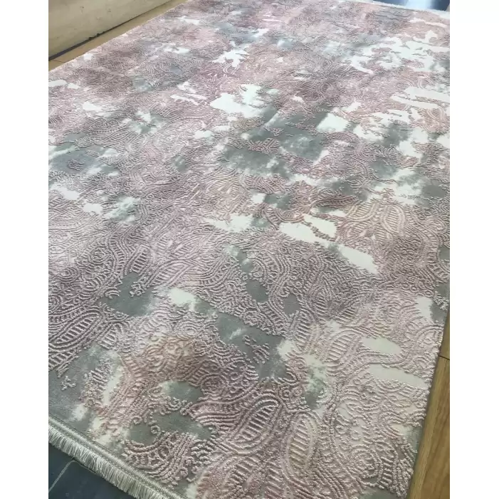 İpek Halı Blossom Serisi 13503 Pembe Salon Halısı