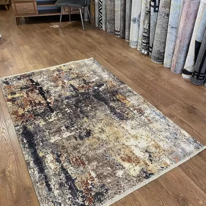Luxess Halı Doğa Kilim K-101 Yıkanabilir Kaymaz Dekoratif Halı