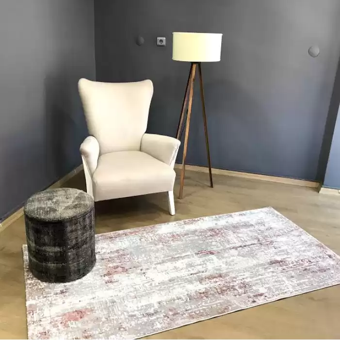 Luxess Halı Tuval 1007 Pudra Modern Halı