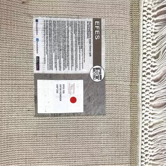 Eko Halı Efes 705 Optik Powder KRB Modern Özel Tezgah Halısı