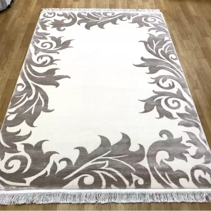 Eko Halı Efes 705 Optic Beige KRB Modern Özel Tezgah Halısı