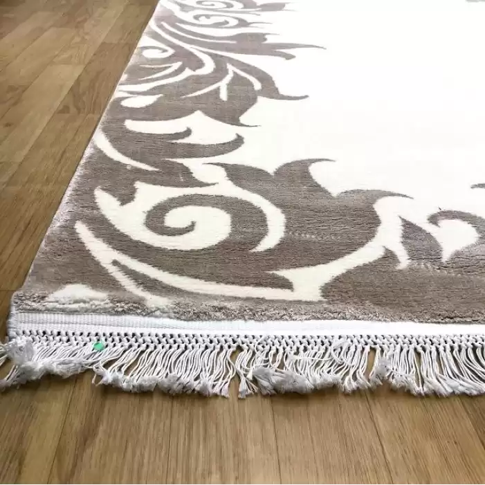 Eko Halı Efes 705 Optic Beige KRB Modern Özel Tezgah Halısı