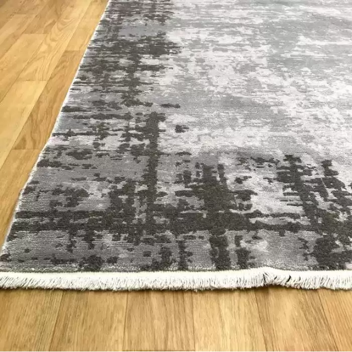 Eko Heritage 612 Antrasit Modern Özel Tezgah Halısı