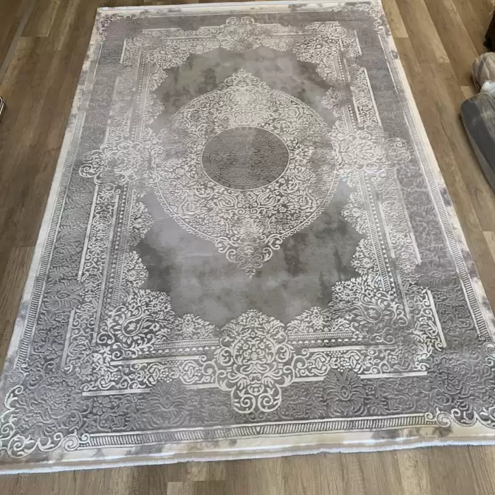 Hoom Rugs Venedik 613 Gri Klasik Halı