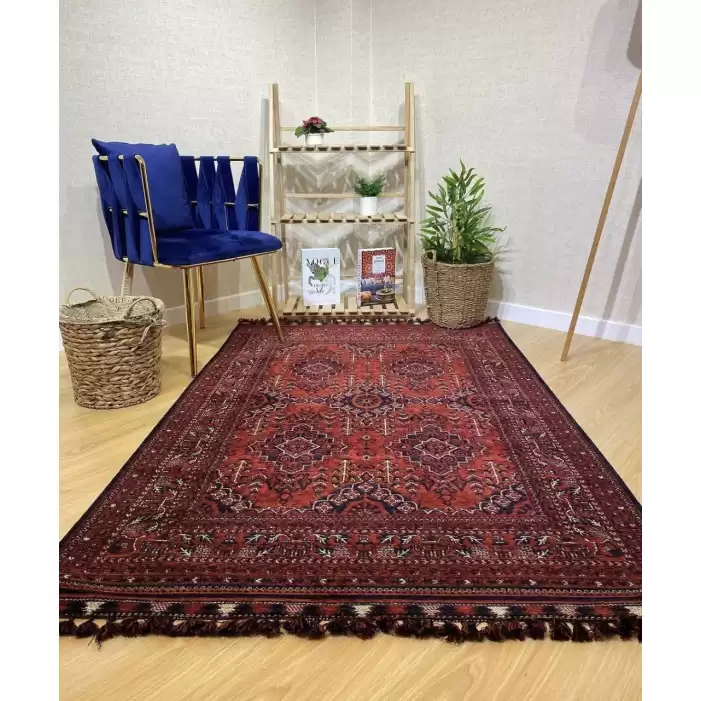 Tuğra Halı La Boutique Türkmen Fırsat 07 Etnik Desenli Dekoratif Kilim