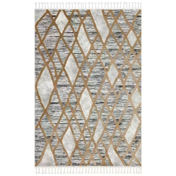 Apex Halı Nordic 8412 Beige İskandinav Modern Salon Halısı