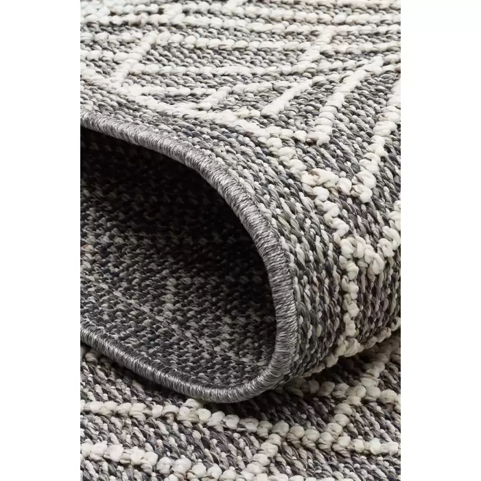 Eko Halı Soho SH 12 Grey Hav Toz Vermez Hasır Dokuma Modern Makine Halısı