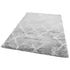 Eko Halı Loft LF 01 Grey Cream Modern Shaggy Halı