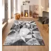 Metraj Halı Shadow 1203 Siyah Modern Halı