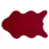Hoom Rugs Rabbit Fur Flame Red Dekoratif Suni Post