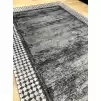 Hoom Rugs Rome 8704 Gri Antrasit Modern Salon Halısı