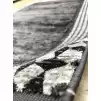 Hoom Rugs Rome 8704 Gri Antrasit Modern Salon Halısı