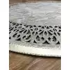 Hoom Rugs Deri Halı Gold Daire Dekoratif Deri Halı
