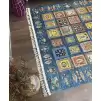 Tuğra Halı Şal 10640 Fırsat Etnik Desenli Modern Kilim