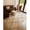 Hoom Rugs Monaco 3021 Siyah Beyaz İskandinav Halı