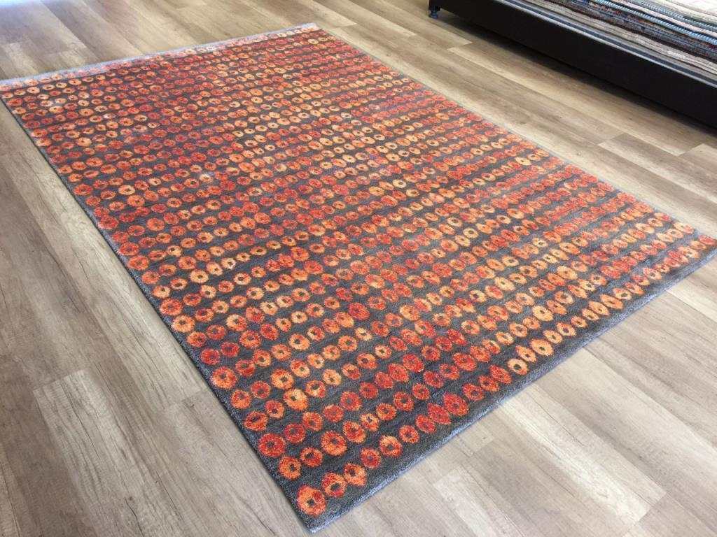 Hoom Rugs Sri Lanka SR 306 Gri Kiremit Özel Tasarım Modern Salon Halısı