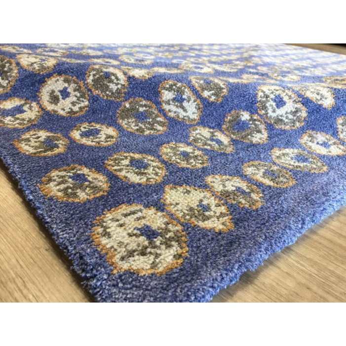 Hoom Rugs Sri Lanka SR 305 Gri Mavi Özel Tasarım Modern Salon Halısı