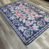 Eko Halı Antique ATK 02 Black Yıkanabilir Makine Halısı