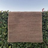 Eko Halı Flatweave Choti Brown Dekoratif Jüt Kilim