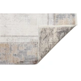 Eko Halı Mahal MHL 03 Cream Antrasit Salon Halısı