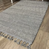 Eko Halı Soho SH 01 Grey Hav Toz Vermez Hasır Dokuma Modern Makine Halısı