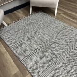 Eko Halı Soho SH 01 Grey Hav Toz Vermez Hasır Dokuma Modern Makine Halısı