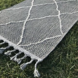 Eko Halı Soho SH 02 Grey Hav Toz Vermez Hasır Dokuma Modern Makine Halısı