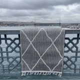 Eko Halı Soho SH 02 Grey Hav Toz Vermez Hasır Dokuma Modern Makine Halısı