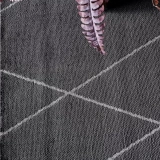 Eko Halı Urban URB 02 Black Grey Etnik Desenlere Sahip Hav Toz Vermez Yumuşak Dokulu Modern Halı